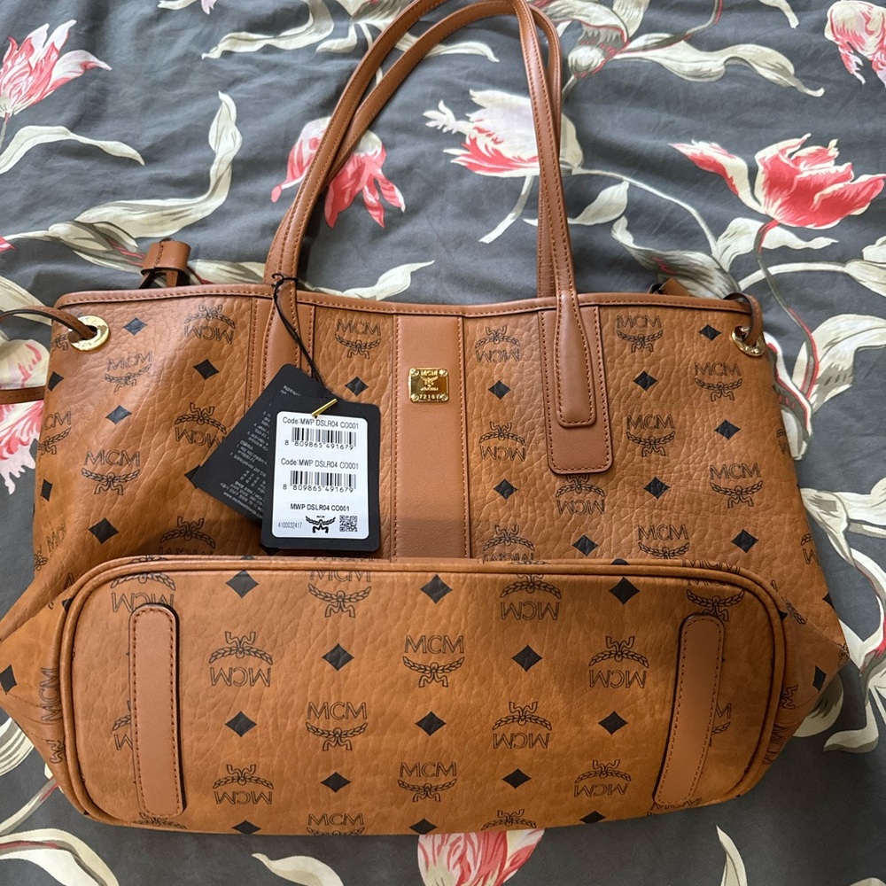 Mcm small tote